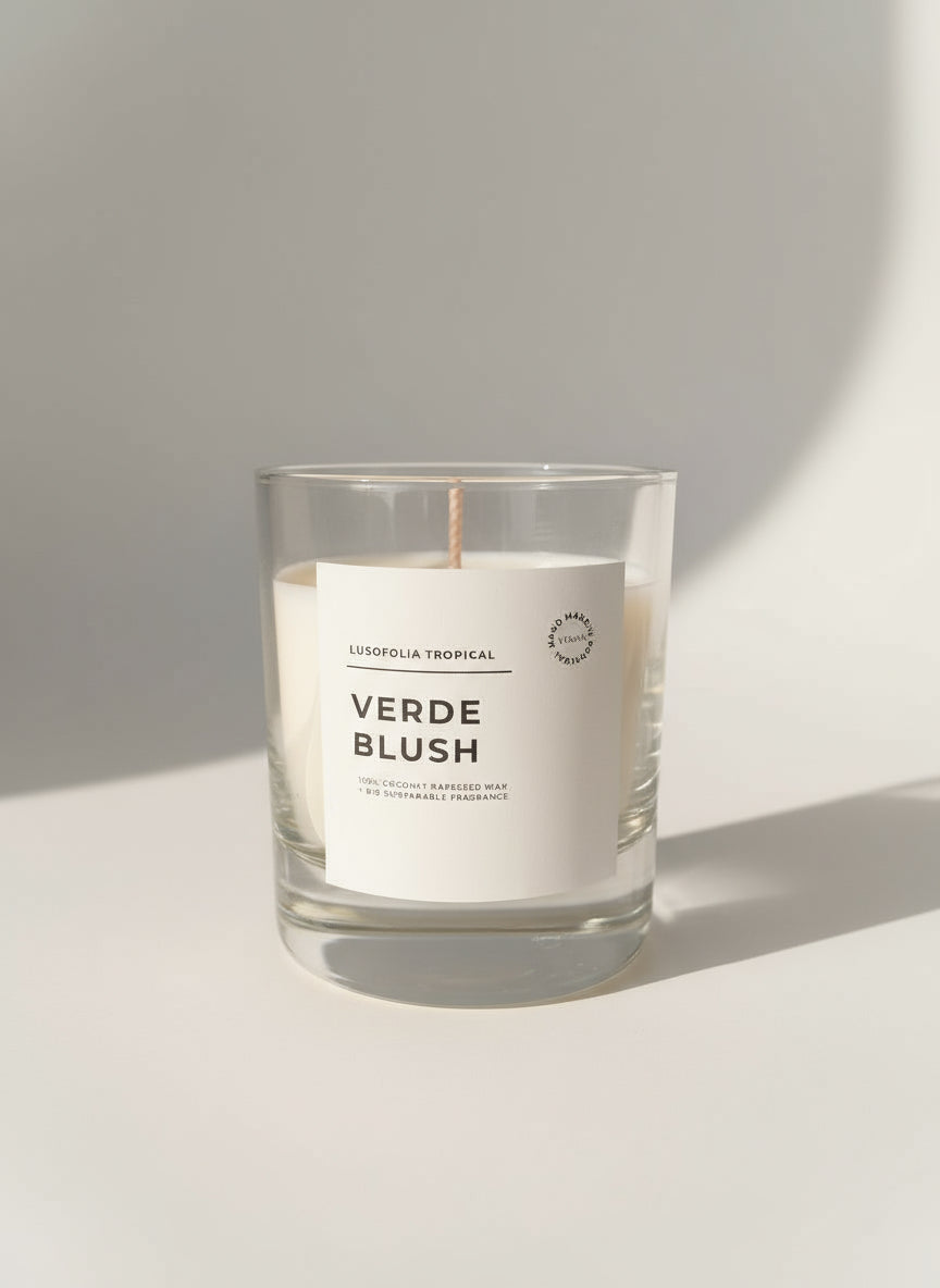 VERDE BLUSH 40h Candle - Tube Edition