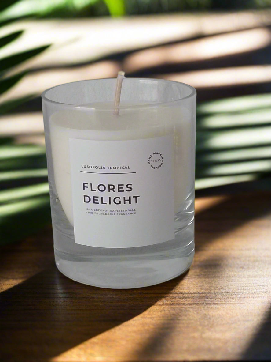 FLORES DELIGHT 40h Candle - No Waste Special Edition