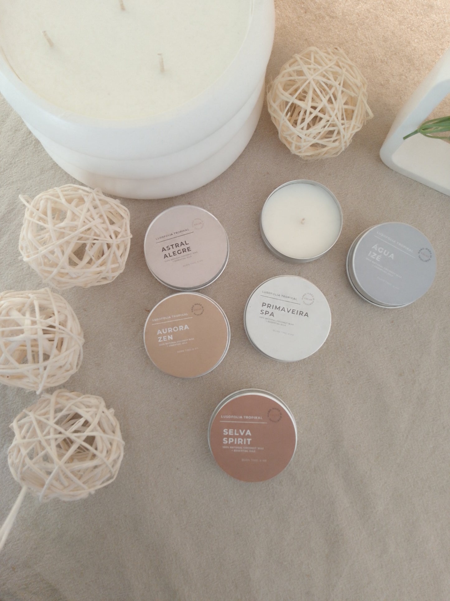 SELVA SPIRIT - Massage and Wellbeing Candle