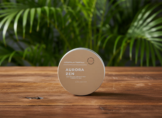 AURORA ZEN Massage and Wellbeing Candle