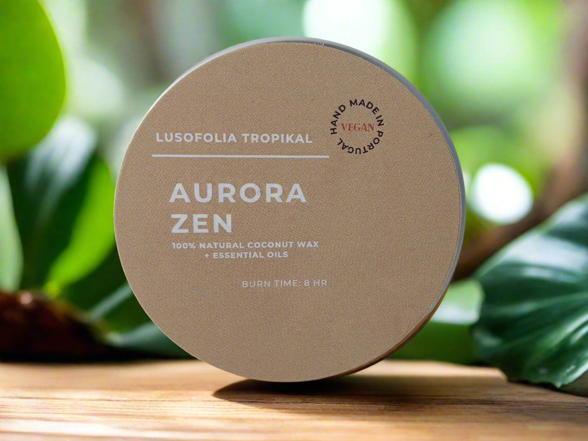AURORA ZEN Massage and Wellbeing Candle