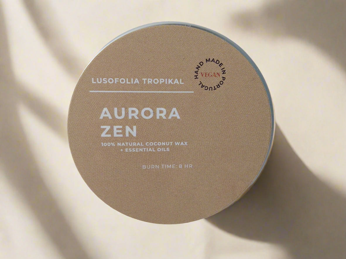 AURORA ZEN Massage and Wellbeing Candle