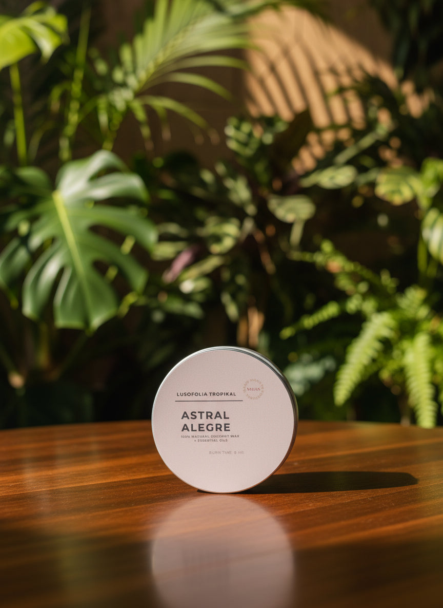 ASTRAL ALEGRE Massage and Wellbeing Candle