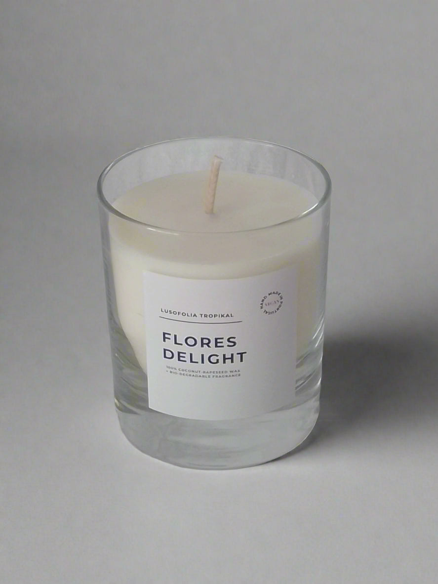 FLORES DELIGHT 40h Candle - No Waste Special Edition