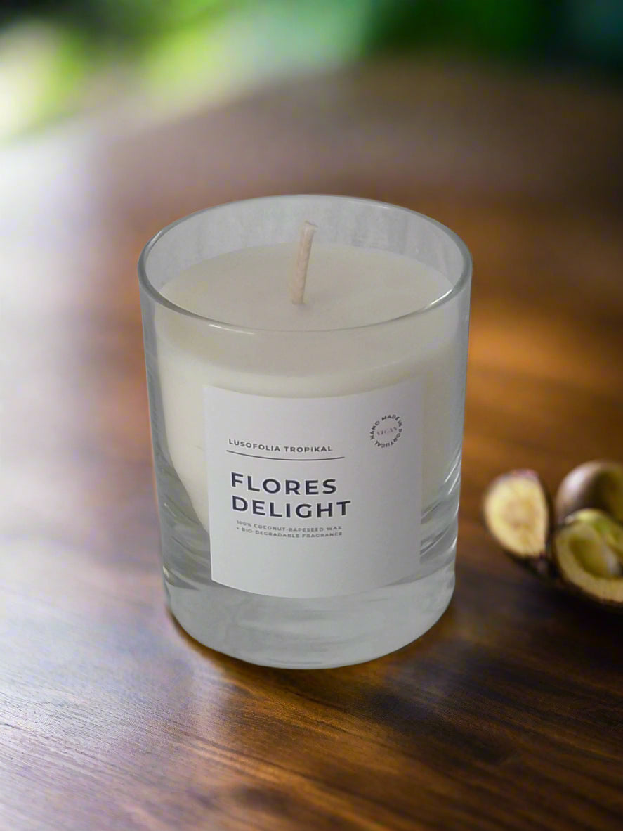 FLORES DELIGHT 40h Candle - No Waste Special Edition