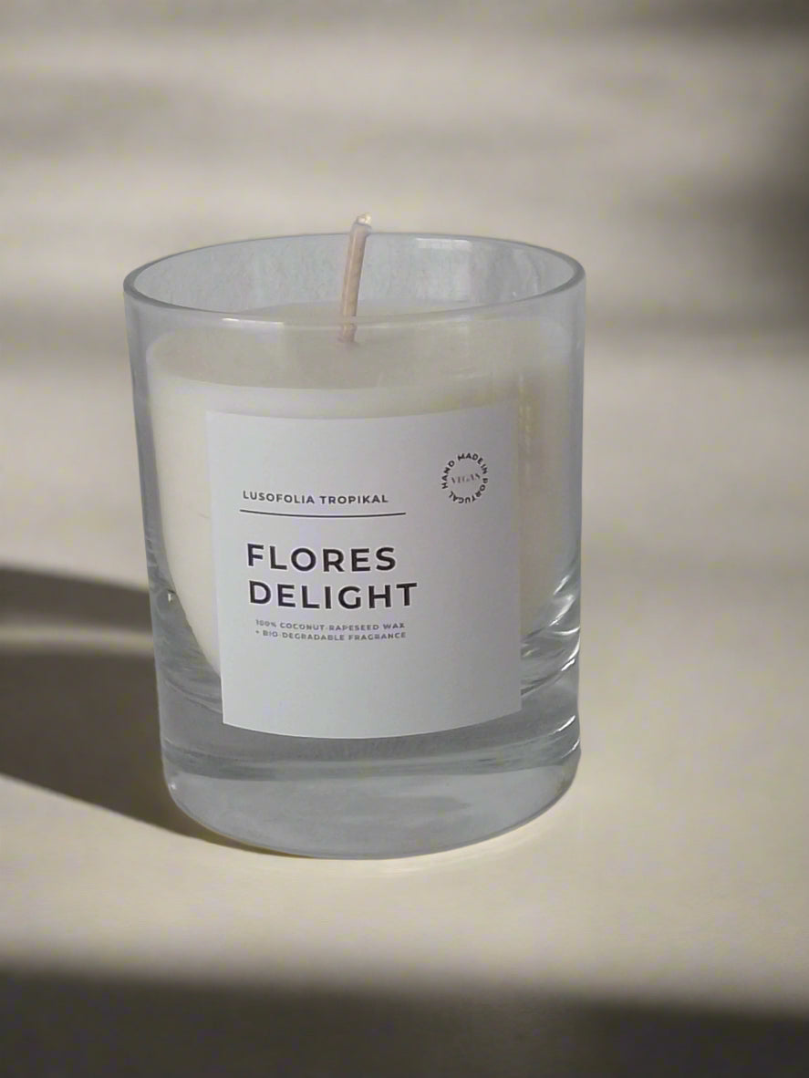 FLORES DELIGHT 40h Candle - No Waste Special Edition