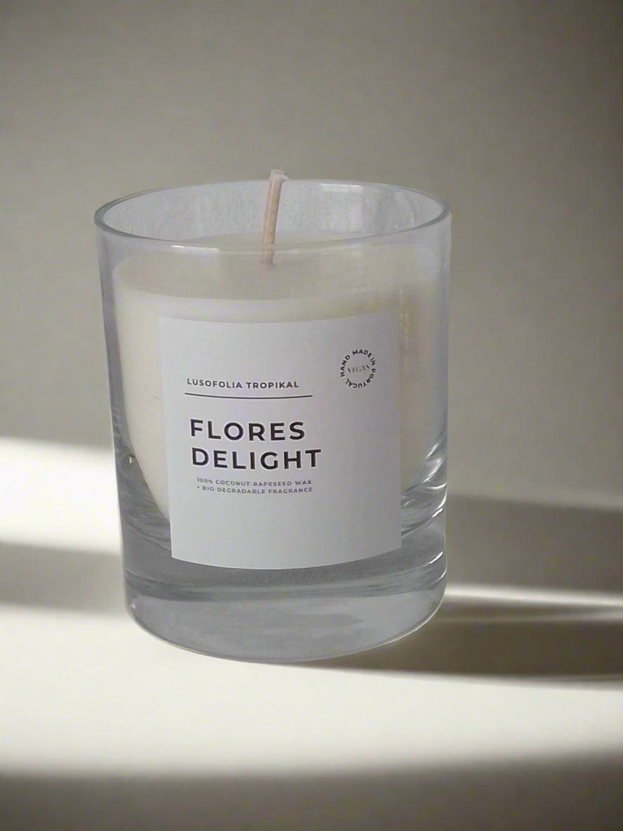 FLORES DELIGHT 40h Candle - No Waste Special Edition