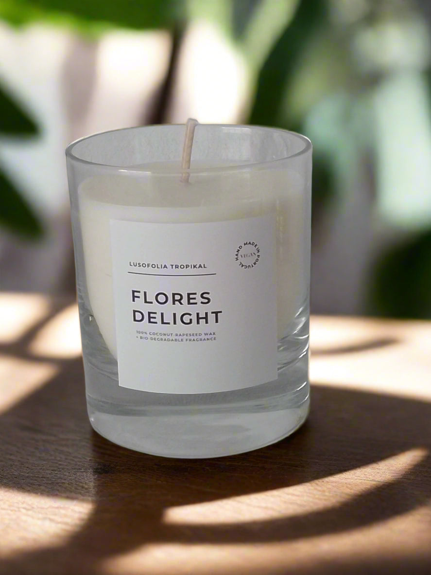 FLORES DELIGHT 40h Candle - No Waste Special Edition
