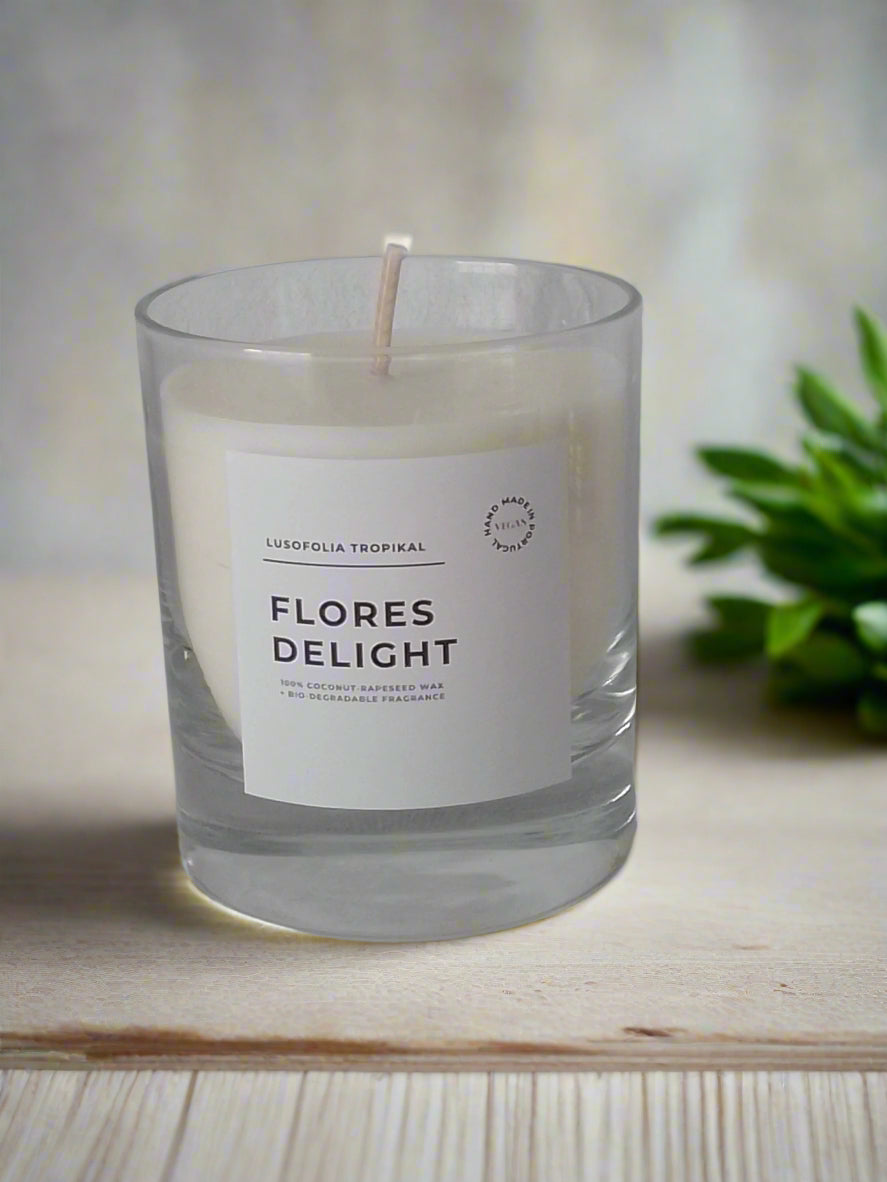 FLORES DELIGHT 40h Candle - No Waste Special Edition