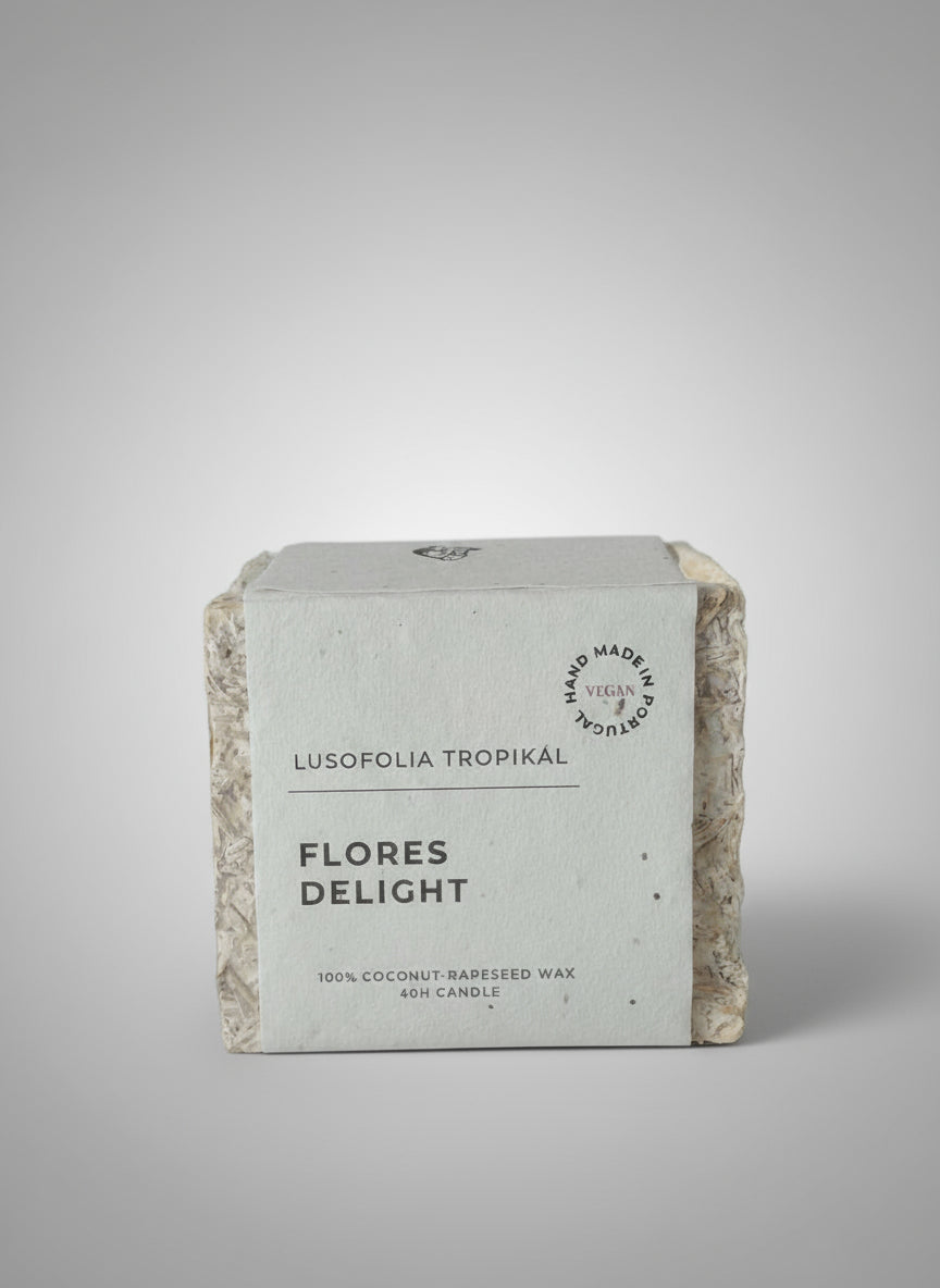 FLORES DELIGHT 40h Candle - No Waste Special Edition