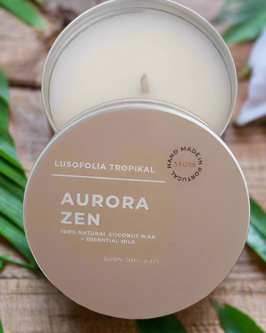 AURORA ZEN Massage and Wellbeing Candle