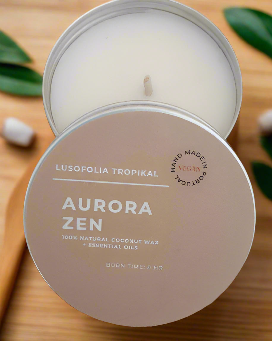 AURORA ZEN Massage and Wellbeing Candle
