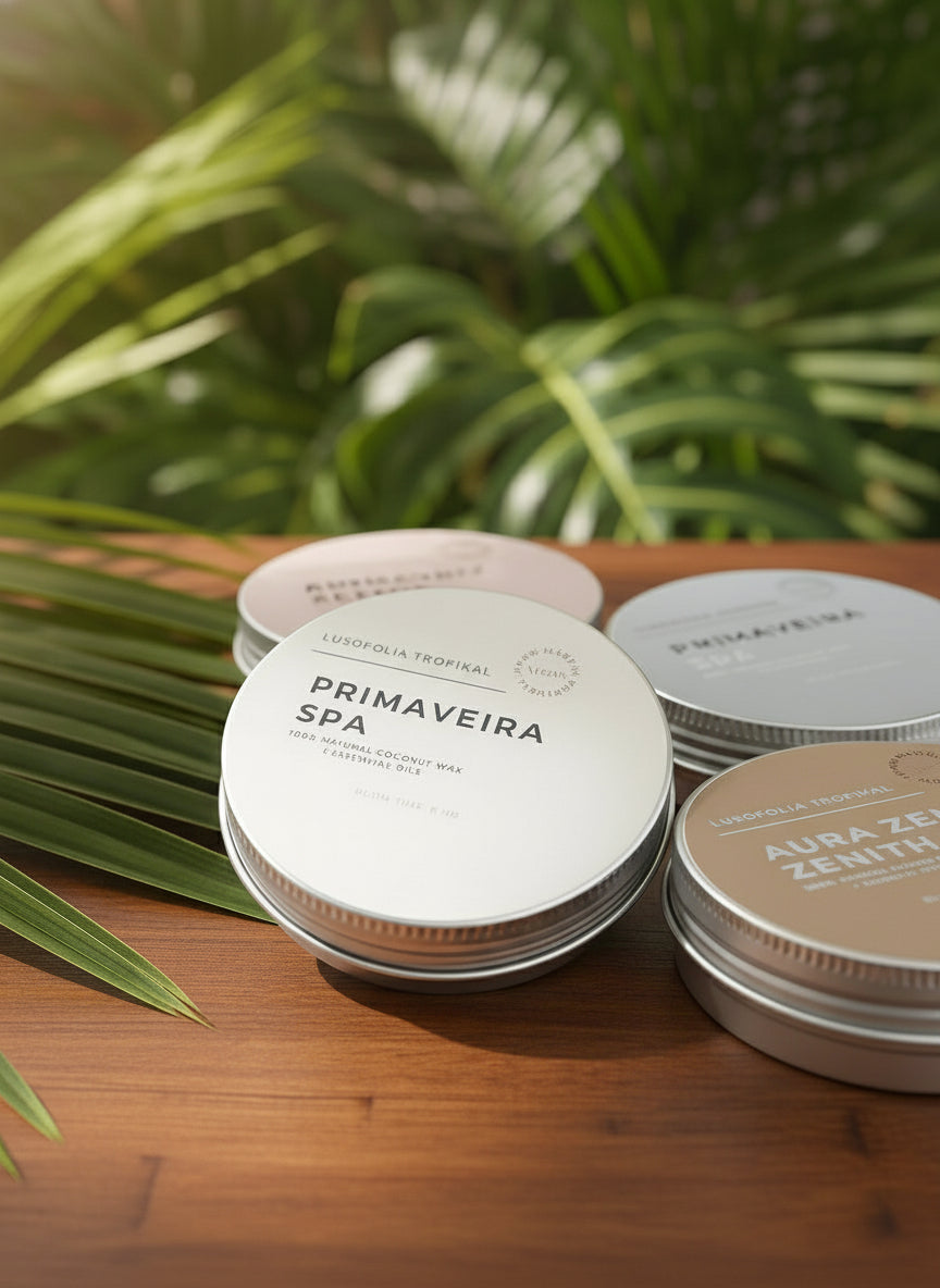 Set of 3 Massage and Wellbeing Candles